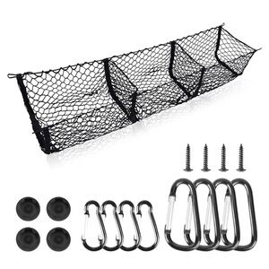 Upgrade Cargo Net Trunk Bed Organizer; New in wrapper